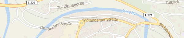 Karte Schlanderser Straße Wiehl