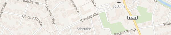 Karte Grundschule Hörstel-Dreierwalde