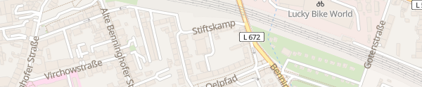 Karte NOx-Block Ladelaterne Stiftskamp 22 Dortmund