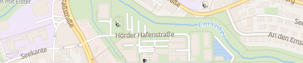 Karte Parkplatz am Phoenix-See Dortmund