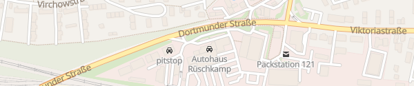 Karte Autohaus Rüschkamp Lünen