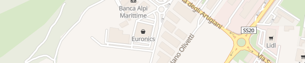 Karte Euronics Dimo Via Cascina Colombaro Cuneo