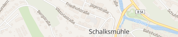 Karte Wohnungsgesellschaft Halver-Schalksmühle Schalksmühle