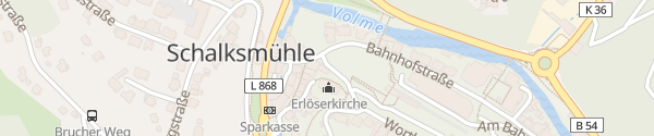 Karte Gemeindebüro Schalksmühle