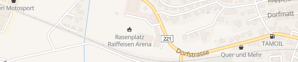 Karte Raiffeisen Arena Gürbetal Seftigen