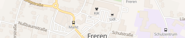 Karte Rathaus Freren
