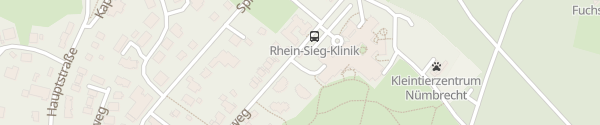 Karte Rhein Sieg Klinik Nümbrecht