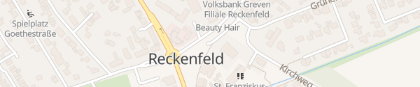 Karte Kirchplatz Reckenfeld Greven