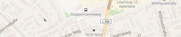Karte REWE Wittbräucker Straße Aplerbeck Dortmund