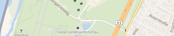 Karte E-Mobility Parkplatz Landesgartenschau Neuenburg am Rhein