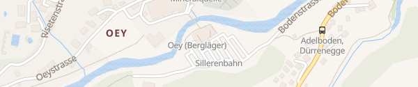 Karte Sillerenbahn Adelboden