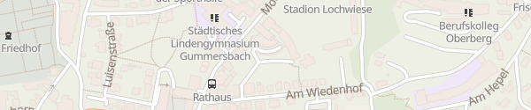 Karte Kreisverwaltung Oberbergischer Kreis Gummersbach