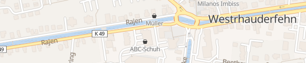 Karte Gemeindeamt Rhauderfehn