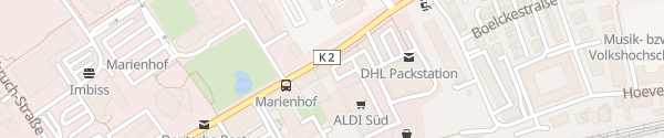 Karte ALDI Süd Moselweißer Straße Koblenz
