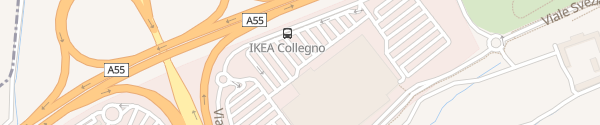 Karte IKEA Collegno