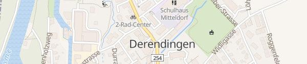 Karte Raiffeisenbank Derendingen