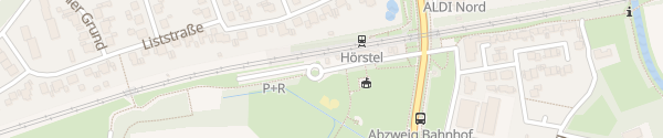 Karte Bahnhof Hörstel