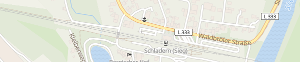 Karte Bahnhof Schladern Windeck