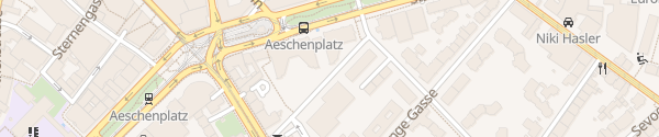 Karte UBS Kundenparkplatz (Barriere) Basel