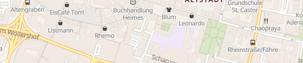 Karte Stadtverwaltung Koblenz