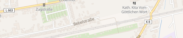 Karte NOx-Block Ladelaterne Bebelstraße 130 Dortmund