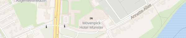 Karte Mövenpick Hotel Münster