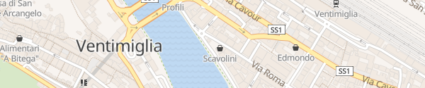 Karte Via Roma Ventimiglia