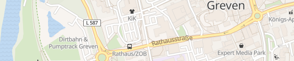 Karte Rathausparkplatz Greven