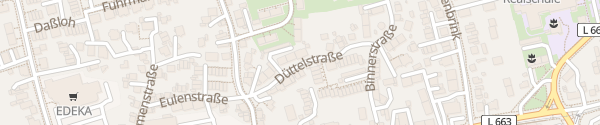 Karte NOx-Block Ladelaterne Düttelstraße Dortmund