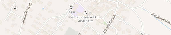 Karte Gemeindeverwaltung Arlesheim