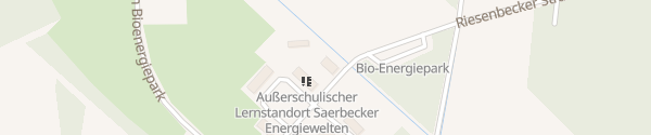 Karte Bioenergiepark Saerbeck