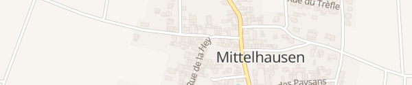 Karte Hôtel à l'Etoile Mittelhausen