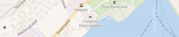 Karte Congress Hotel Seepark Thun