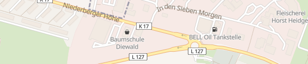 Karte Sparkasse Koblenz - Geschäftsstelle Niederberger Höhe Koblenz