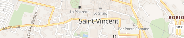 Karte Piazza Aosta Saint-Vincent