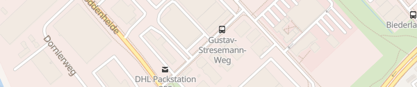 Karte Gustav-Stresemann-Weg Münster