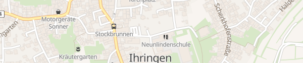 Karte Synagogenplatz Ihringen