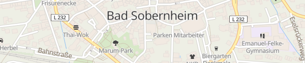 Karte E-Bike Ladesäule Verbandsgemeindeverwaltung Bad Sobernheim