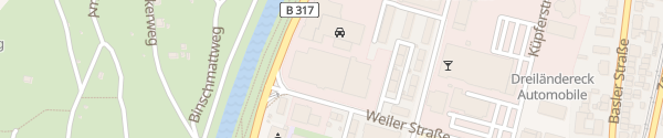 Karte Lidl Weiler Straße Lörrach
