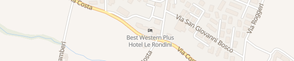 Karte Best Western Plus Hotel Le Rondini San Francesco Al Campo