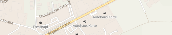 Karte Autohaus Korte Werlte