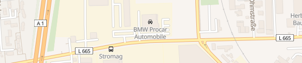 Karte BMW Autohaus Procar Unna