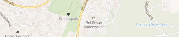 Karte Fini-Resort Badenweiler