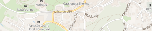 Karte Wellness-Privathotel Post an der Therme Badenweiler