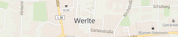 Karte Rathaus Werlte