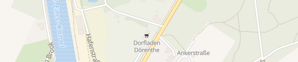 Karte Dorfladen Dörenthe Ibbenbüren