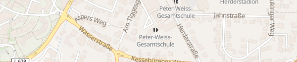 Karte Peter-Weiss-Gesamtschule Unna