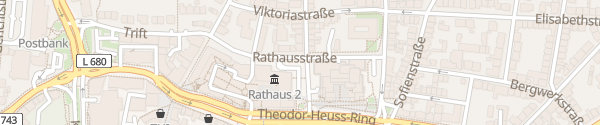 Karte Parkhaus Rathaus Iserlohn