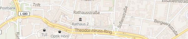 Karte Rathaus Iserlohn