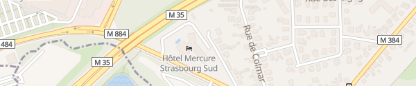Karte Supercharger Hôtel Mercure Strasbourg Aeroport Ostwald